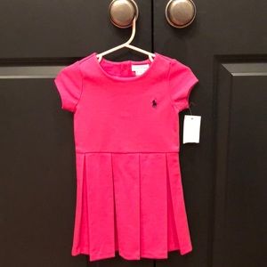 Hot pink Ralph Lauren dress NWT size 18mo